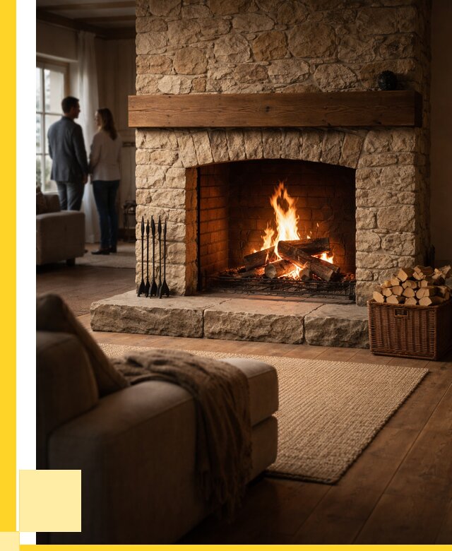 Открытые камины под ключ в Домодедове от 157890 р. ЭриданДмд