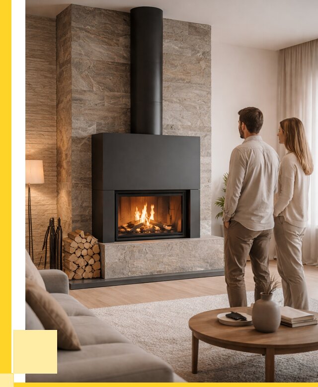 Закрытые камины под ключ в Домодедове от 126312 р., ЭриданДмд