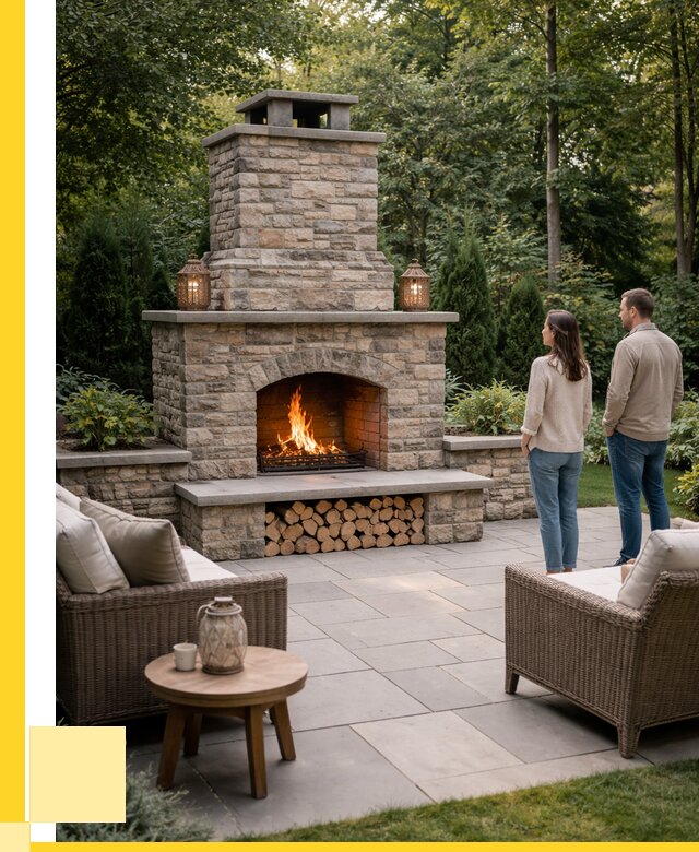 Уличные камины из кирпича в Домодедове от 157890 р. | ЭриданДмд