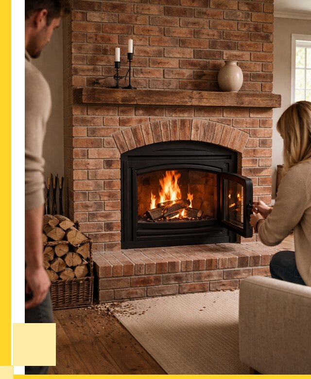 Кирпичные камины под ключ в Домодедове от 157890 р. | ЭриданДмд