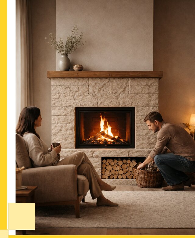 Камины для дома в Домодедове под ключ от 157890 р. | ЭриданДмд