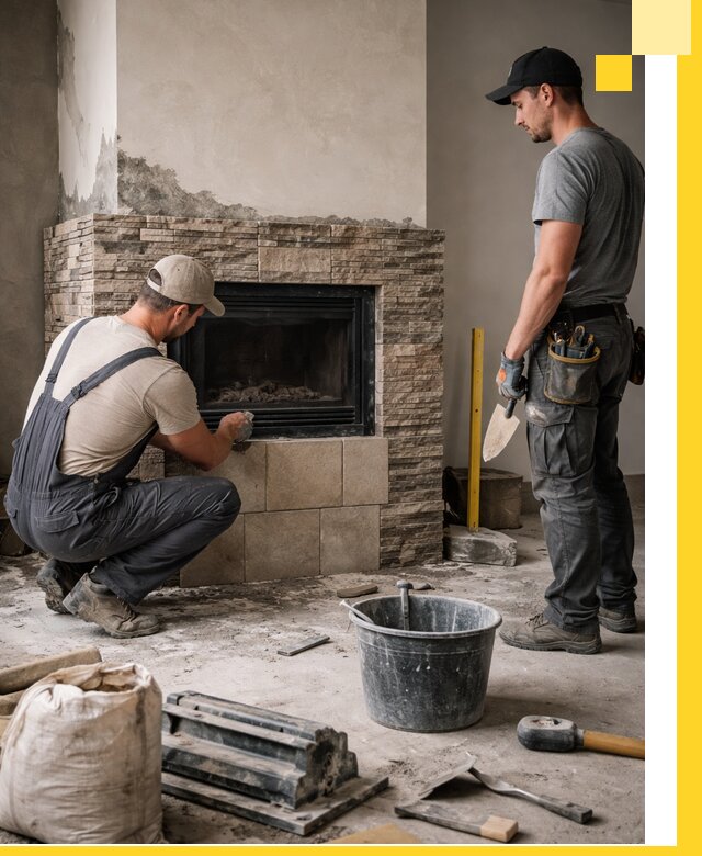 Камины под ключ в Домодедове: проект, изготовление и монтаж