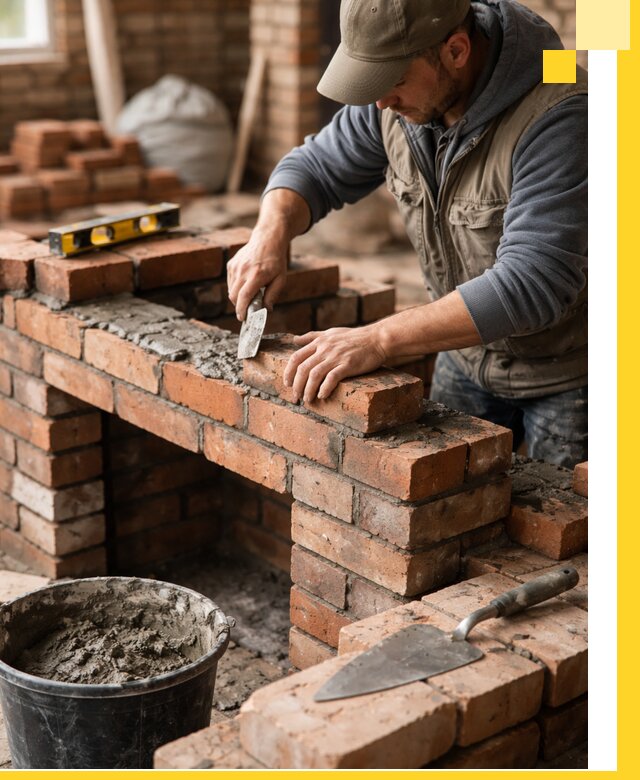 Кладка каминов под ключ в Домодедове профессиональная отделка и монтаж