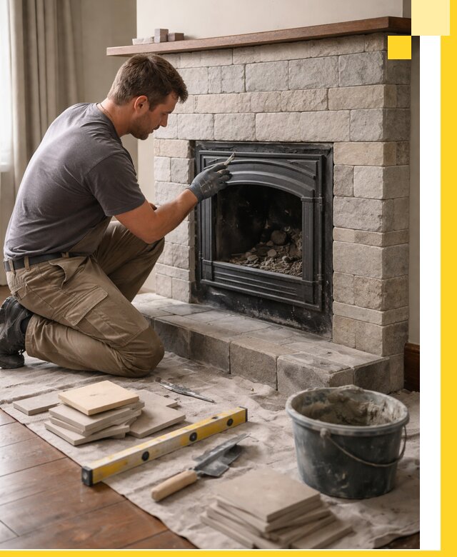 Профессиональный ремонт каминов в Домодедове восстановление и сервис