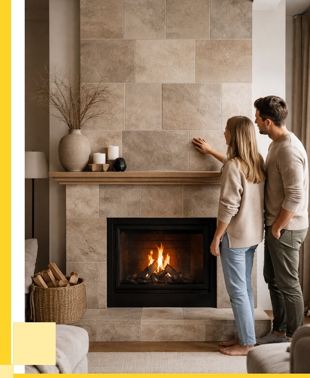 Облицовка каминов керамогранитом в Домодедове от 4737 р. | ЭриданДмд