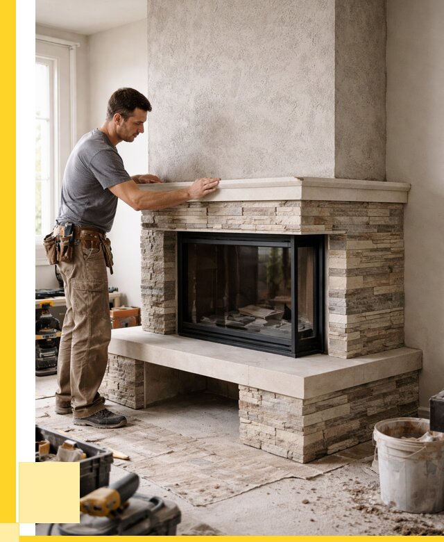 Изготовление каминов под ключ в Домодедове от 157890 р. | ЭриданДмд