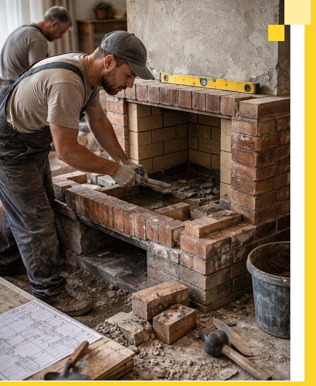 Изготовление и установка каминопечей под ключ в Домодедове