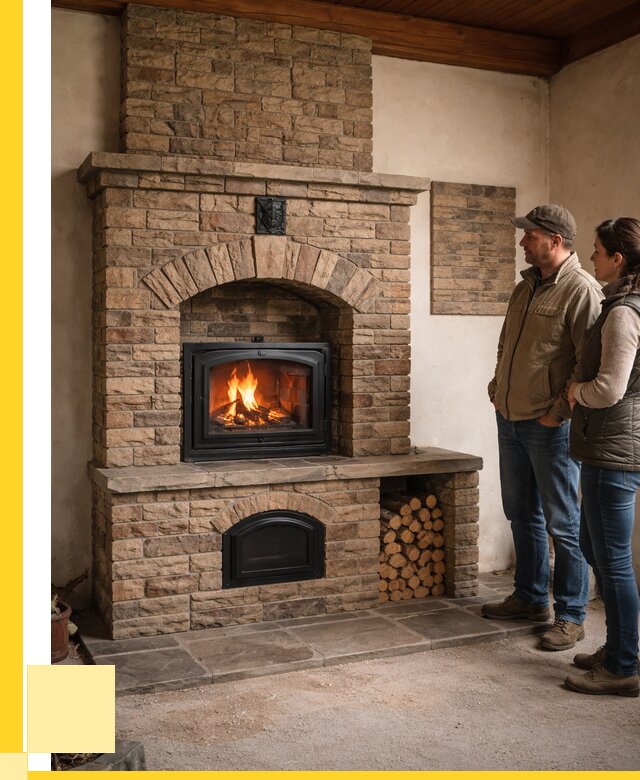 Кирпичная печь под ключ в Домодедове от 157890 р. | ЭриданДмд