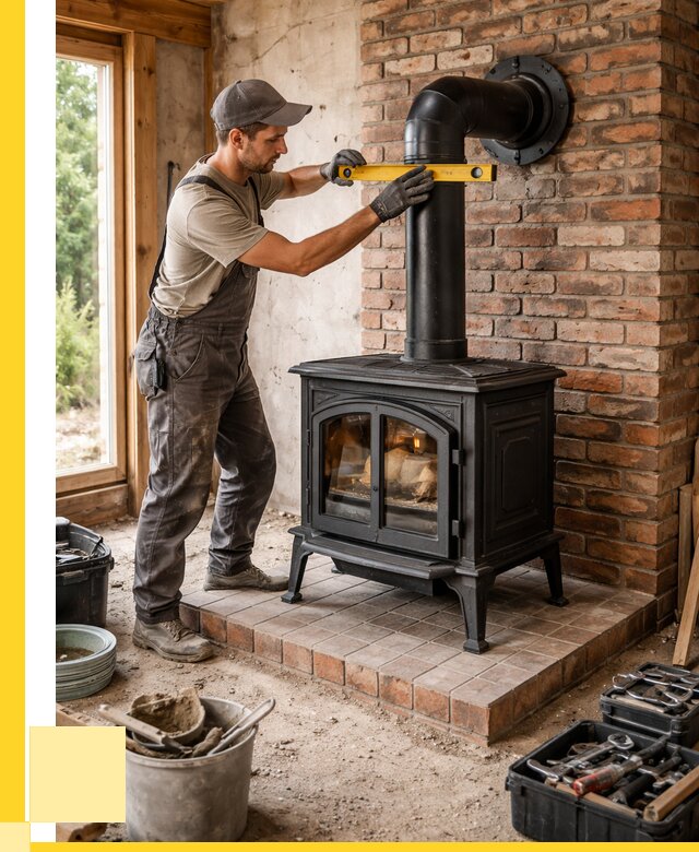 Монтаж печей установка банной печи в Домодедове от 15789 р. | ЭриданДмд