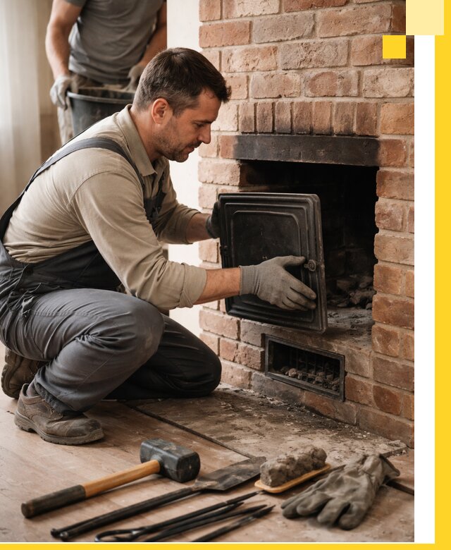 Ремонт печей в Домодедове с гарантией качества и безопасности