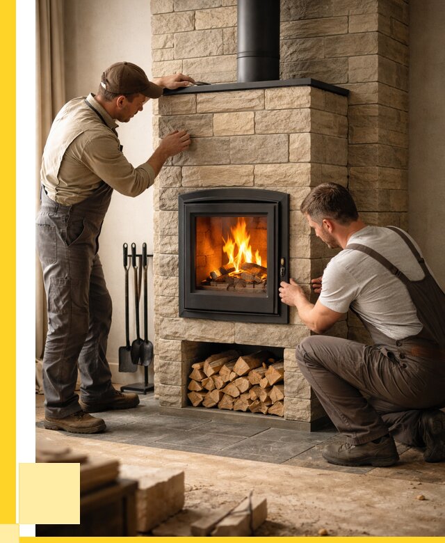 Дровяные кирпичные печи в Домодедове от 47367 р. | ЭриданДмд