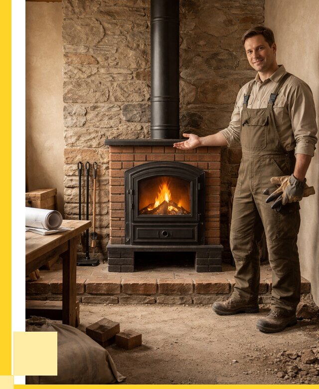 Печи отопительные из кирпича в Домодедове от 84208 р., ЭриданДмд