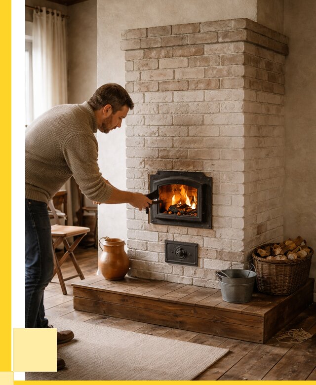 Печь голландка из кирпича в Домодедове от 89471 р. | ЭриданДмд