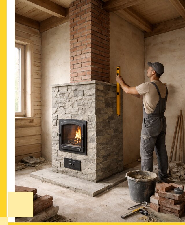 Печи и дымоходы под ключ в Домодедове от 47367 р., ЭриданДмд