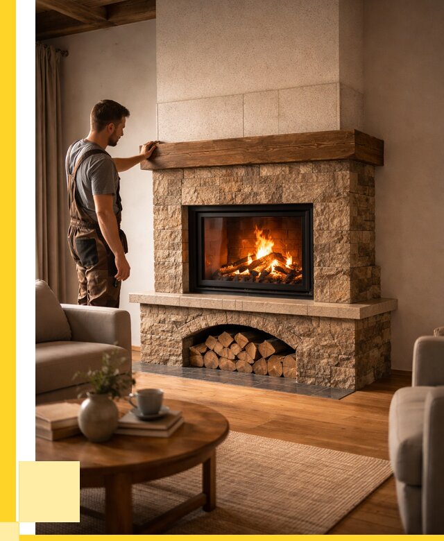 Печи камины для дома под ключ в Домодедове от 57893 р. | ЭриданДмд