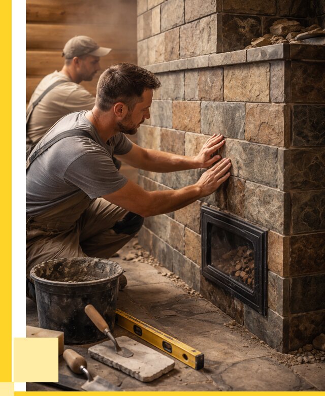 Облицовка банных печей в Домодедове под ключ от 12631 р. | ЭриданДмд