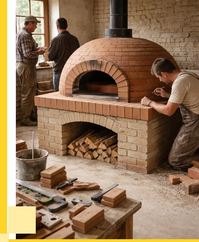 Помпейская печь дровяная для пиццы в Домодедове | ЭриданДмд от 210520 р.