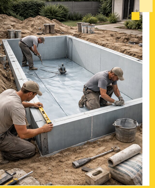 Профессиональный монтаж бассейнов под ключ в Домодедове с гарантией