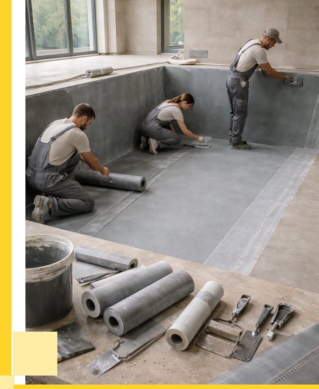 Гидроизоляция бассейнов в Домодедове от 2105 р., ЭриданДмд