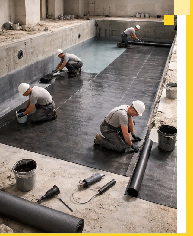 Профессиональная гидроизоляция бассейнов и чаш в Домодедове под ключ