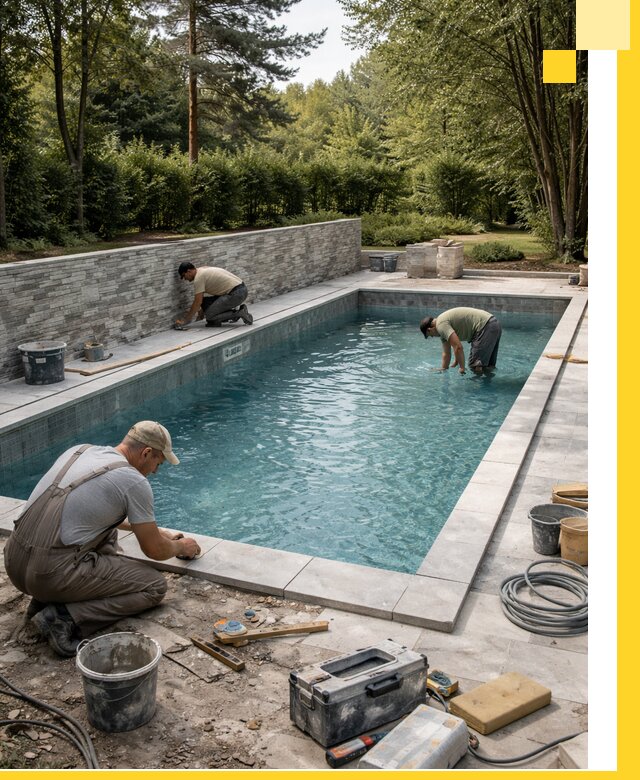 Проектирование и строительство частных бассейнов в Домодедове