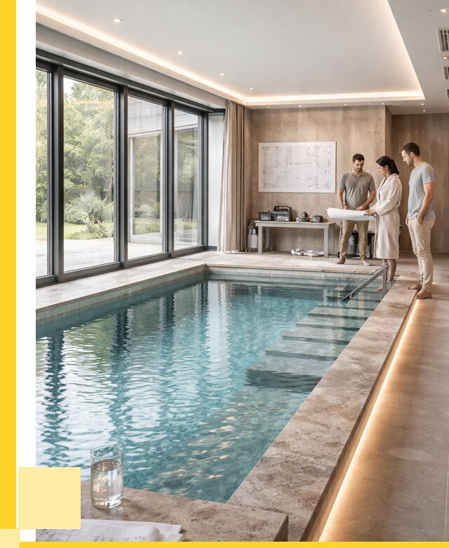 Закрытые бассейны под ключ в Домодедове от 2631500 р. | ЭриданДмд