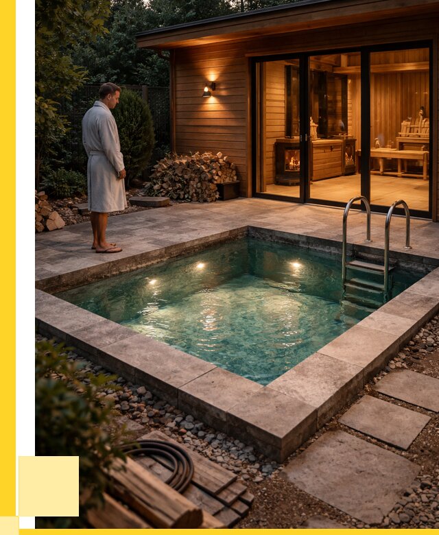 Бани с бассейном под ключ в Домодедове от 99997 р. | ЭриданДмд