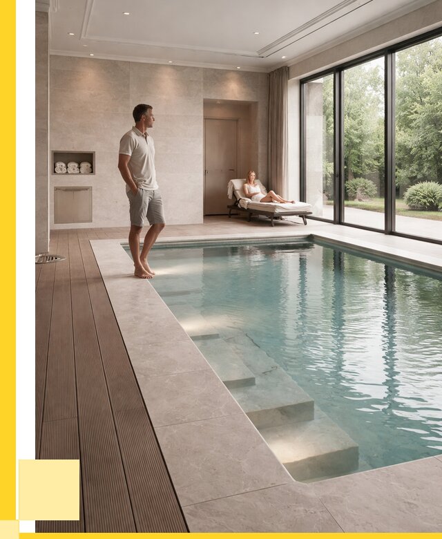 Бассейны в коттедже под ключ в Домодедове от 1263120 р. | ЭриданДмд