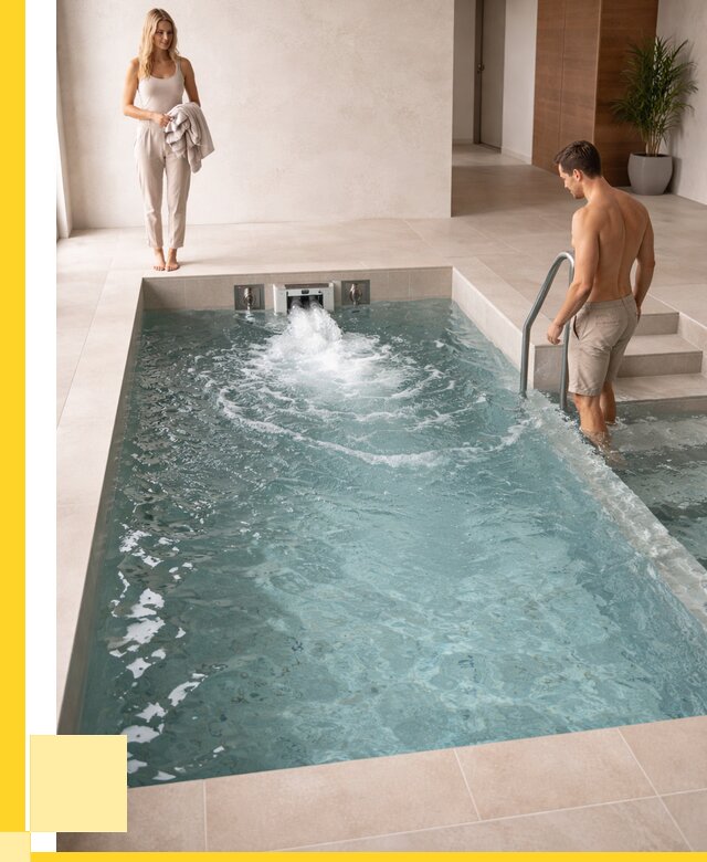 Бассейн с противотоком в Домодедове от 263150 р. | ЭриданДмд