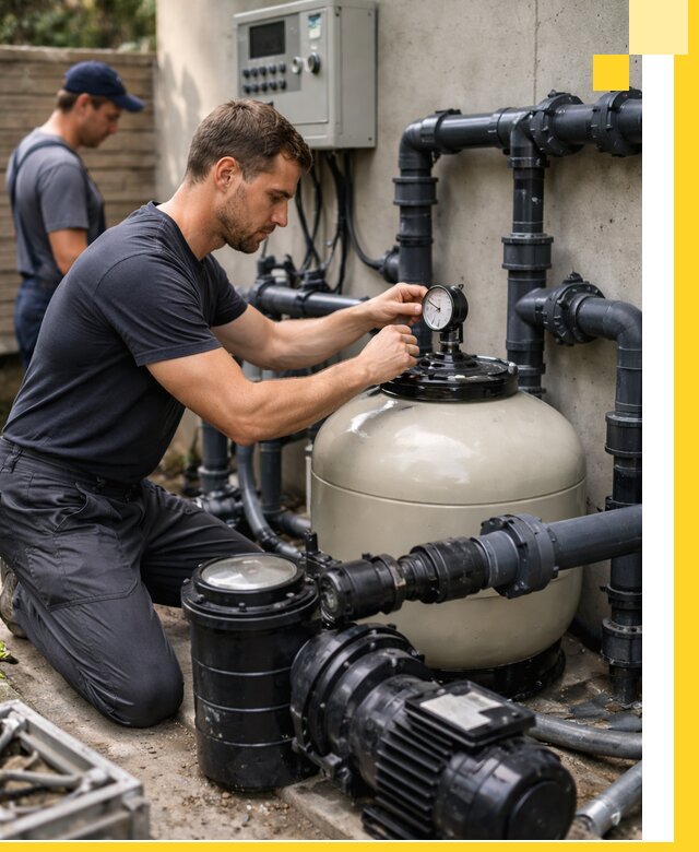 Поставка и монтаж фильтровального оборудования для бассейнов в Домодедове