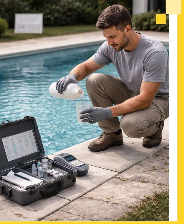 Профессиональная дезинфекция воды в бассейне в Домодедове