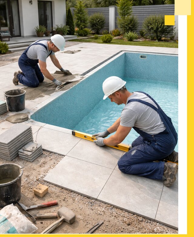 Строительство и монтаж плавательных бассейнов под ключ в Домодедове