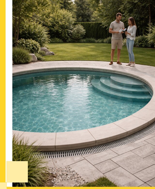 Круглые каркасные бассейны купить в Домодедове от 263150 р. | ЭриданДмд