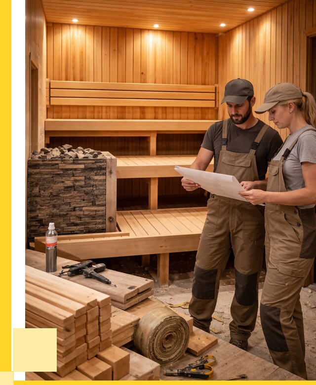 Строительство саун в Домодедове под ключ от 263150 р., ЭриданДмд