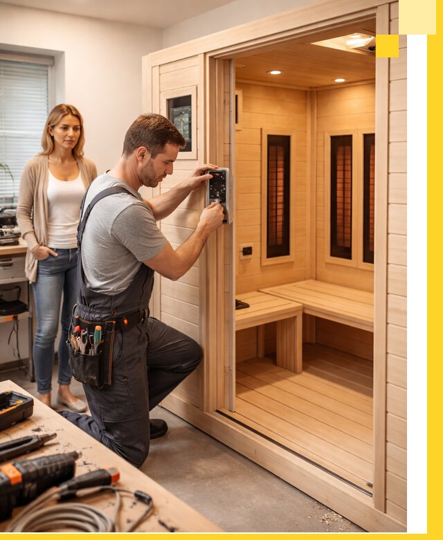 Инфракрасные сауны под ключ в Домодедове продажа и установка