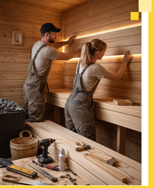 Дизайн саун и бань под ключ с индивидуальным проектом в Домодедове