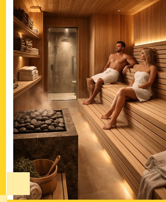 Интерьеры саун под ключ в Домодедове от 189468 р. | ЭриданДмд
