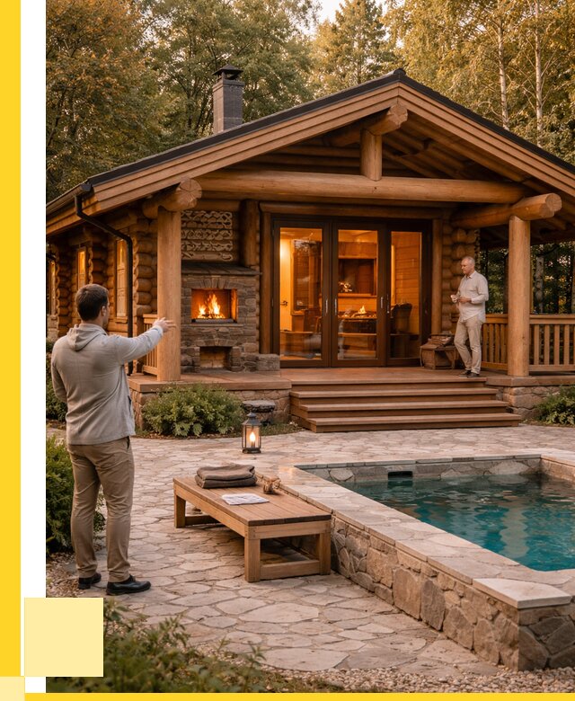 Проекты бань и хамам в Домодедове от 26315 р. | ЭриданДмд