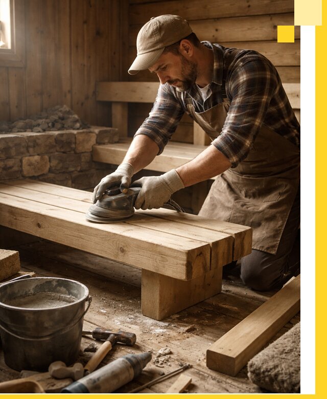 Ремонт бань под ключ в Домодедове с гарантией качества и сроков