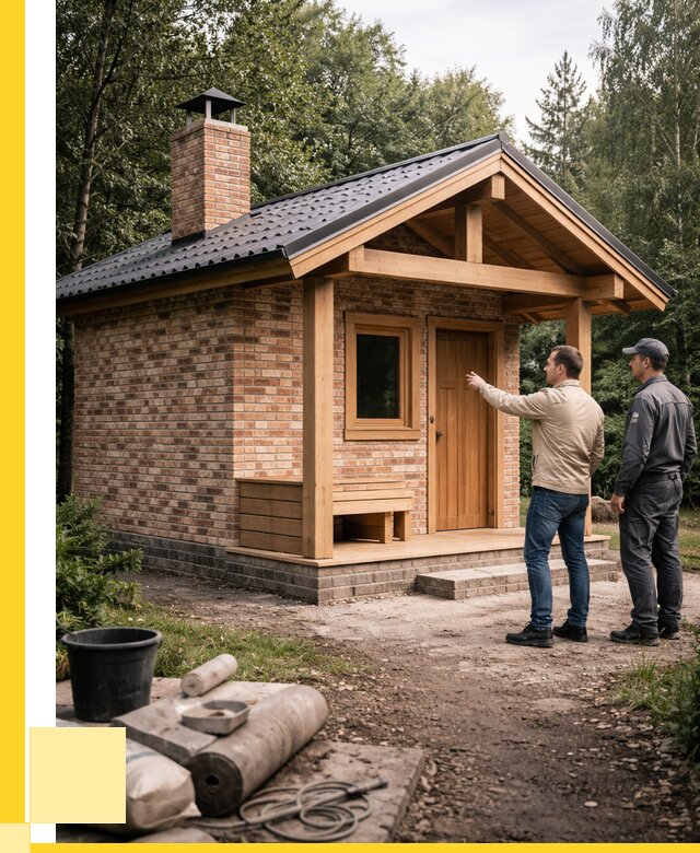 Кирпичные бани и печи в Домодедове от 368410 р. | ЭриданДмд