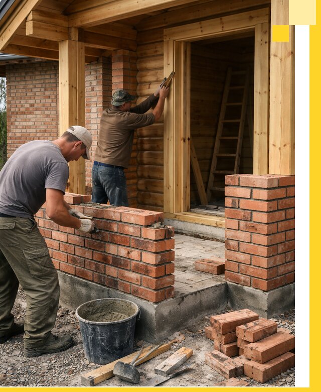 Строительство кирпичных бань под ключ в Домодедове с гарантией качества