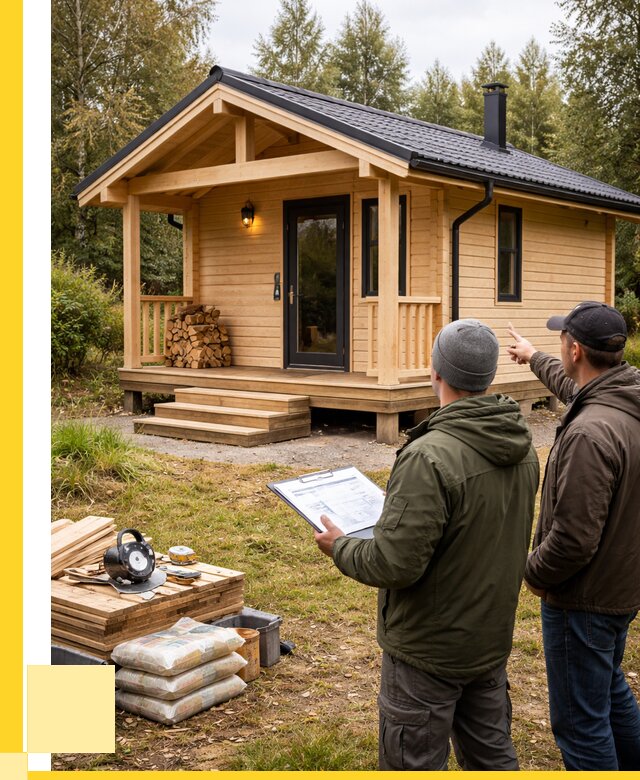 Каркасные бани под ключ в Домодедове от 315780 р. | ЭриданДмд