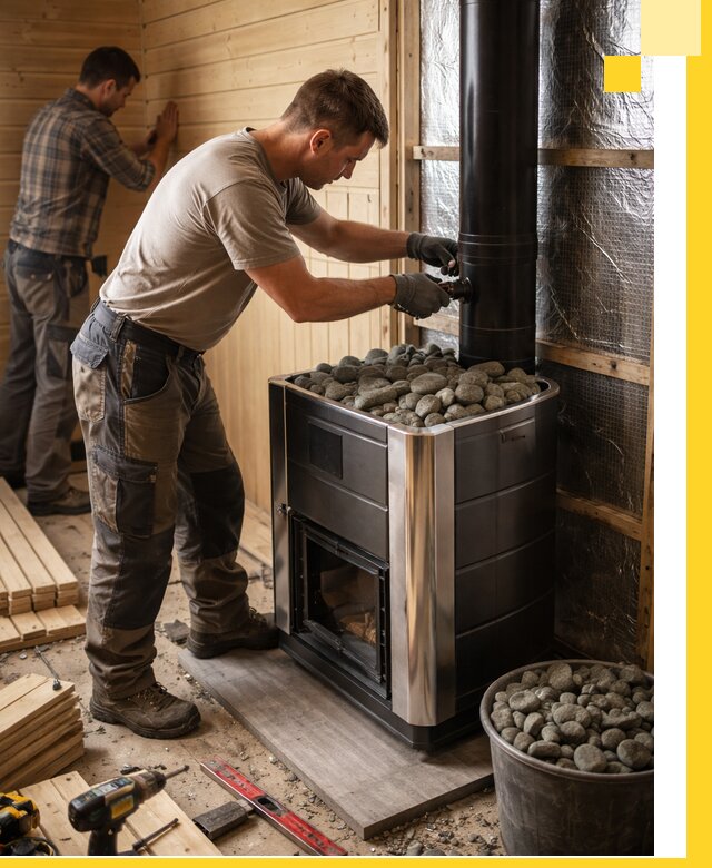 Проектирование и строительство парилок для бани в Домодедове под ключ