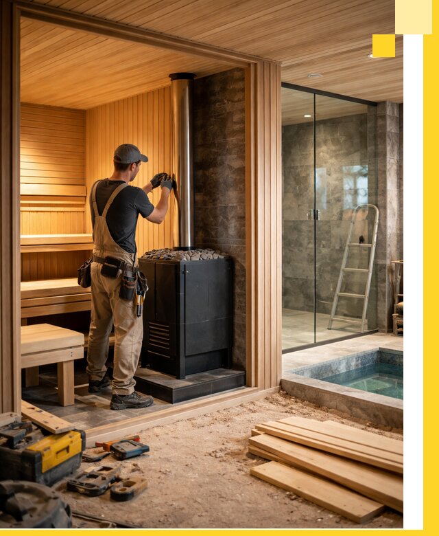 Полное строительство банных комплексов под ключ в Домодедове