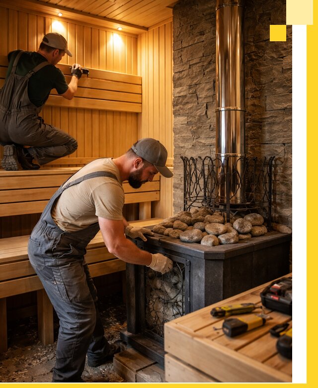 Комплексный дизайн бань, саун и зон отдыха в Домодедове