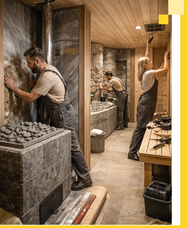 Строительство бань и SPA процедур в Домодедове под ключ и отделкой