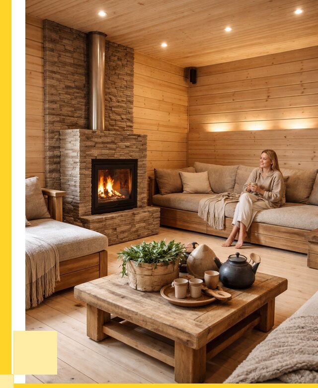 Проект бани с комнатой отдыха в Домодедове от 36841 р. | ЭриданДмд