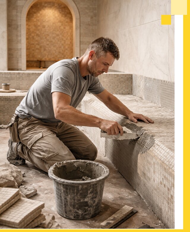 Строительство эксклюзивных хамамов под ключ в Домодедове