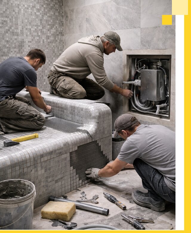 Проекты хамамов под ключ в Домодедове и дизайн и строительство