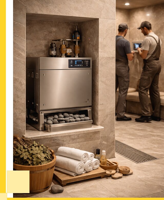 Парогенераторы для хамама в Домодедове от 78945 р. | ЭриданДмд